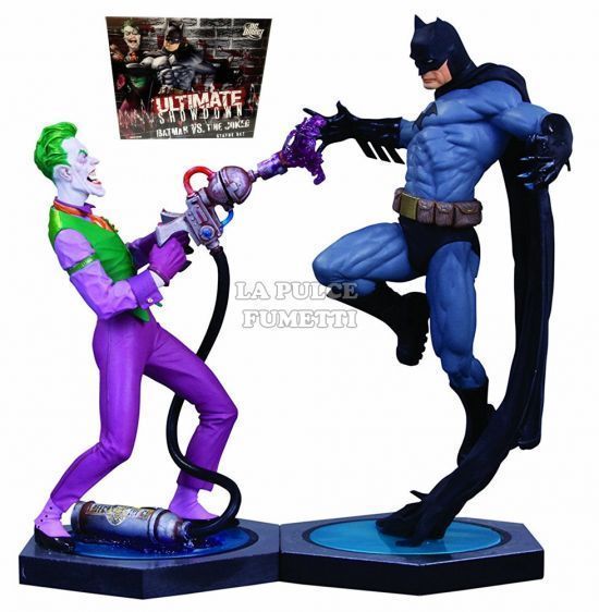 ULTIMATE SHOWDOWN : BATMAN VS JOKER STATUE SET LIMITED EDITION 359 DI 750